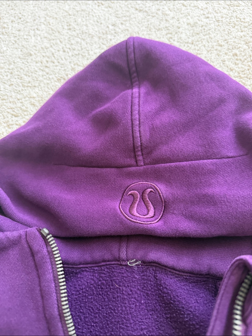 lululemon athletica Purple Half-Zip Hoodie - Picture 3 of 6